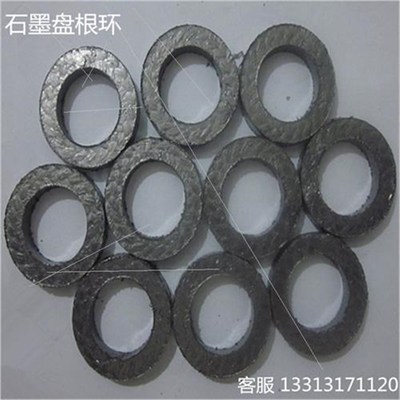 石墨垫填料片环密封垫自石墨密封圈密封盘根环石墨柔性石墨石墨环