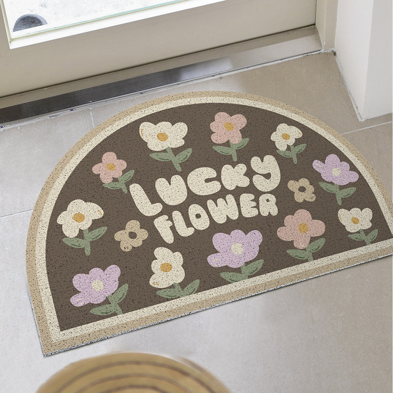 入户门进门地垫玄关大门口门w垫脚垫PVC耐磨除尘家用进户丝圈地毯