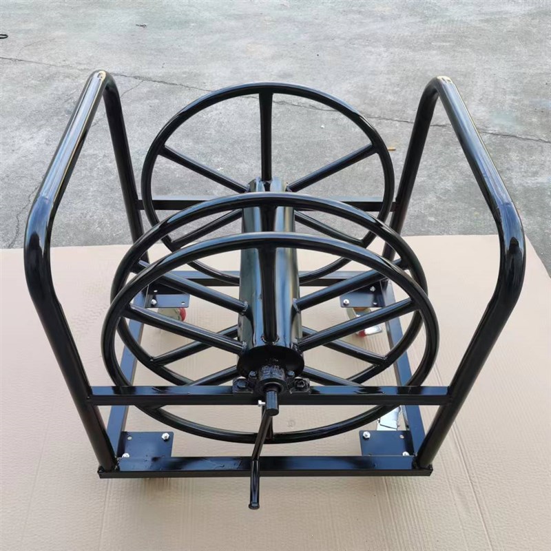 定制移动电缆车绕线车电缆盘空盘放线架线轱辘线滚子卷线盘