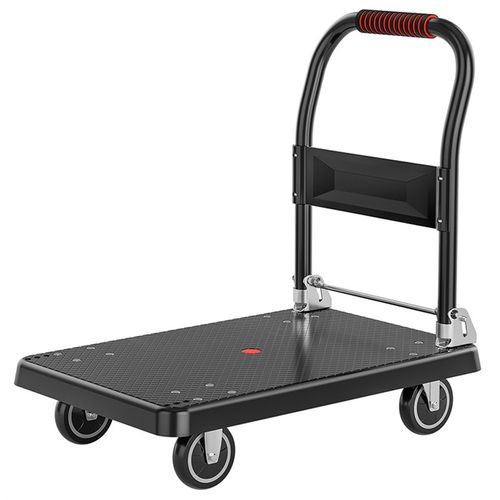 新款手推车拉货平板车折叠便携小拉车家用小推车手拉车搬运车现货