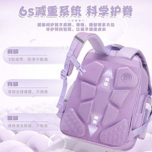 小海狸露比loopy小学生书包女孩2024新款儿童大容量轻便双肩包