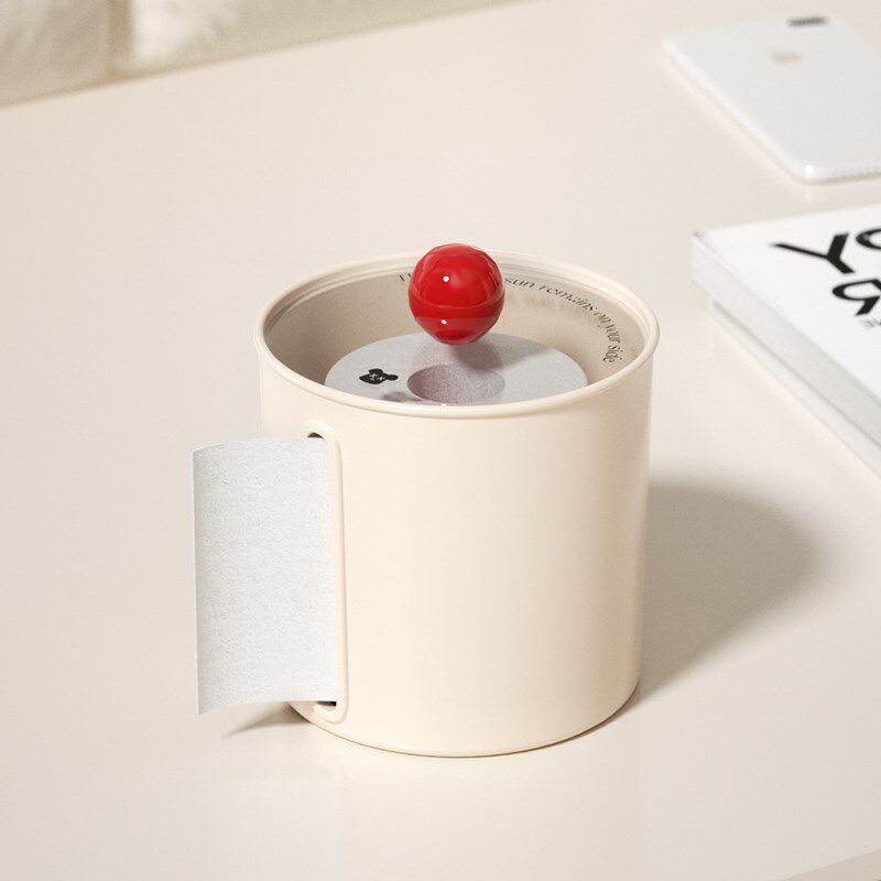 多巴胺桌面无芯卷纸盒家用客厅卧室卫生间卷纸筒2025新款纸巾盒圆