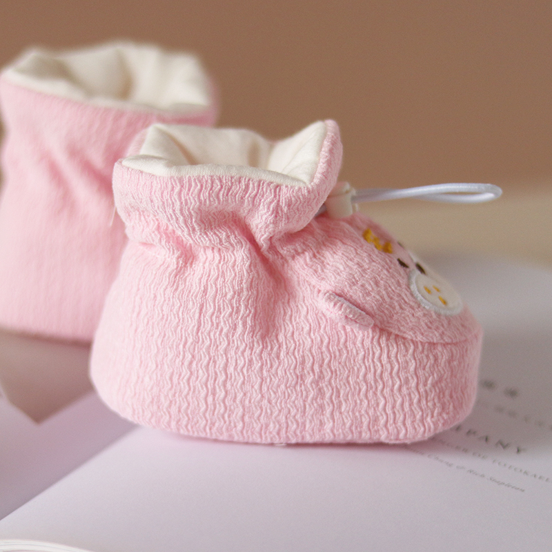 婴儿鞋子春秋新生儿棉鞋男宝宝鞋冬季0一6月初生幼儿鞋袜3加绒5女