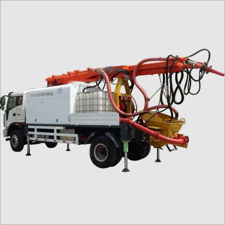 KSP-5湿式混凝土喷射机 四点弹性补偿压紧 密封效果好