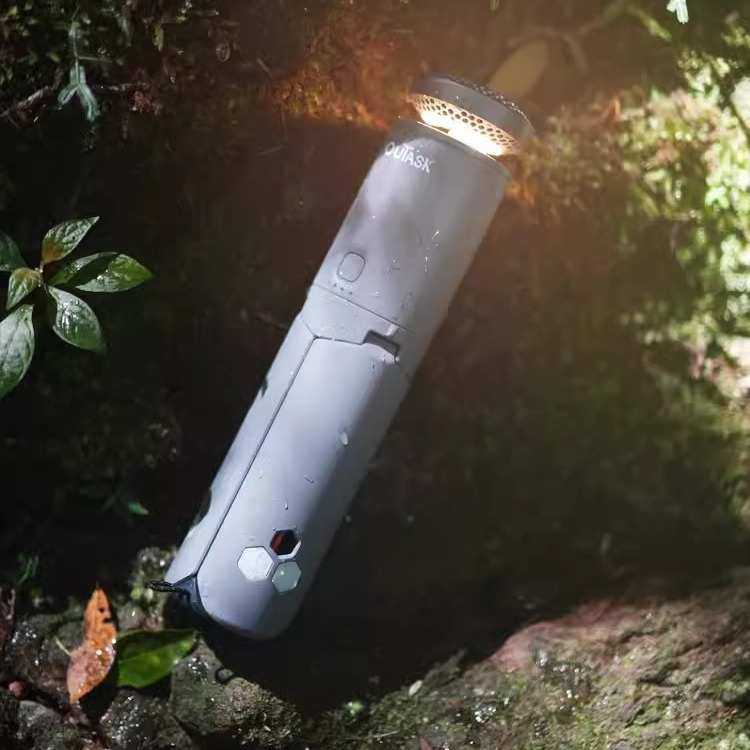 OUTASK户外伸缩灯多功能手电筒摄影直播补光超长续航车载露营灯