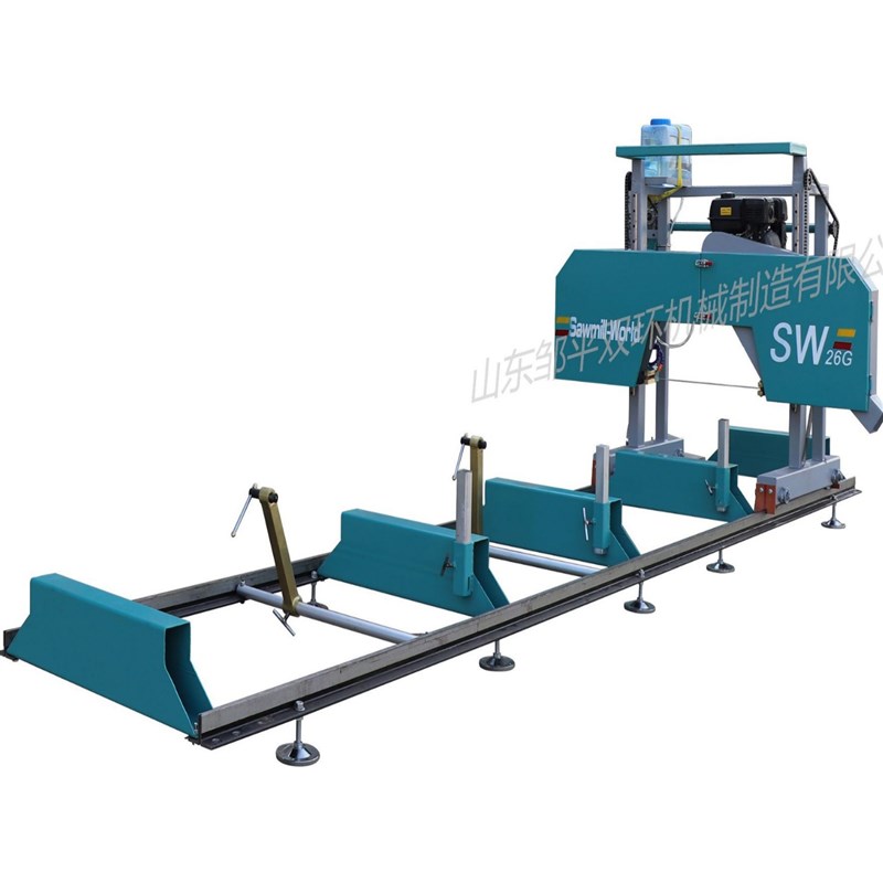 便携式移动卧式带锯机s 移动卧式锯 简易龙门锯 带锯机