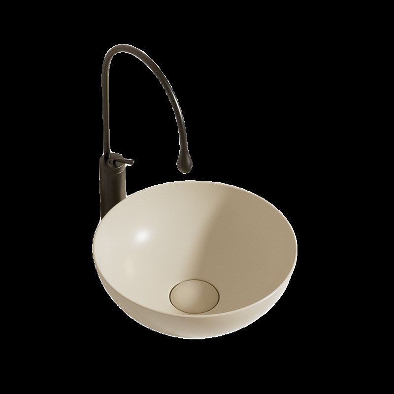 简约小户型洗手盆小型台上盆超小号阳台圆形小尺寸陶瓷迷你洗脸盆