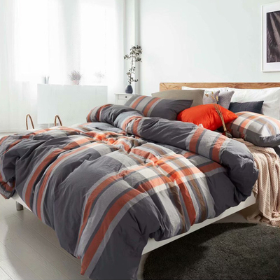 全棉被套单件定制水洗棉1.5m1.8米200x23M0单双人学生宿舍被罩订