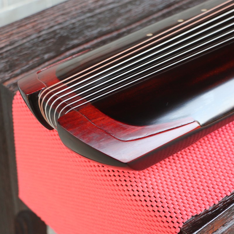 古琴伏羲式柯檀收藏演奏古琴手工斫制仲尼式老杉木送古琴桌凳