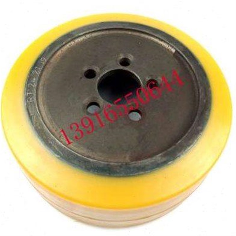 新款林德叉车轮子全电动堆高车L14L12L16L10驱动轮230X90五孔主款