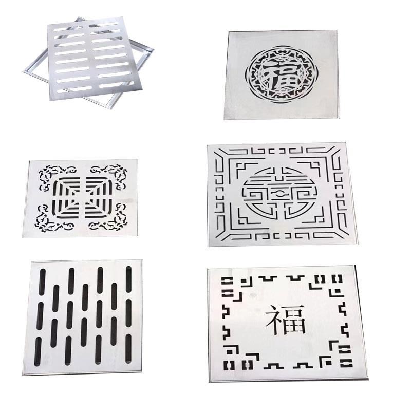 定制304不锈钢井盖方形圆形隐形窨井盖雨水篦子201格栅盖板排水沟