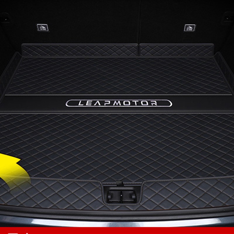 零跑c10后备箱垫全包围2024款零跑C10尾箱垫汽车改装内饰配件用品