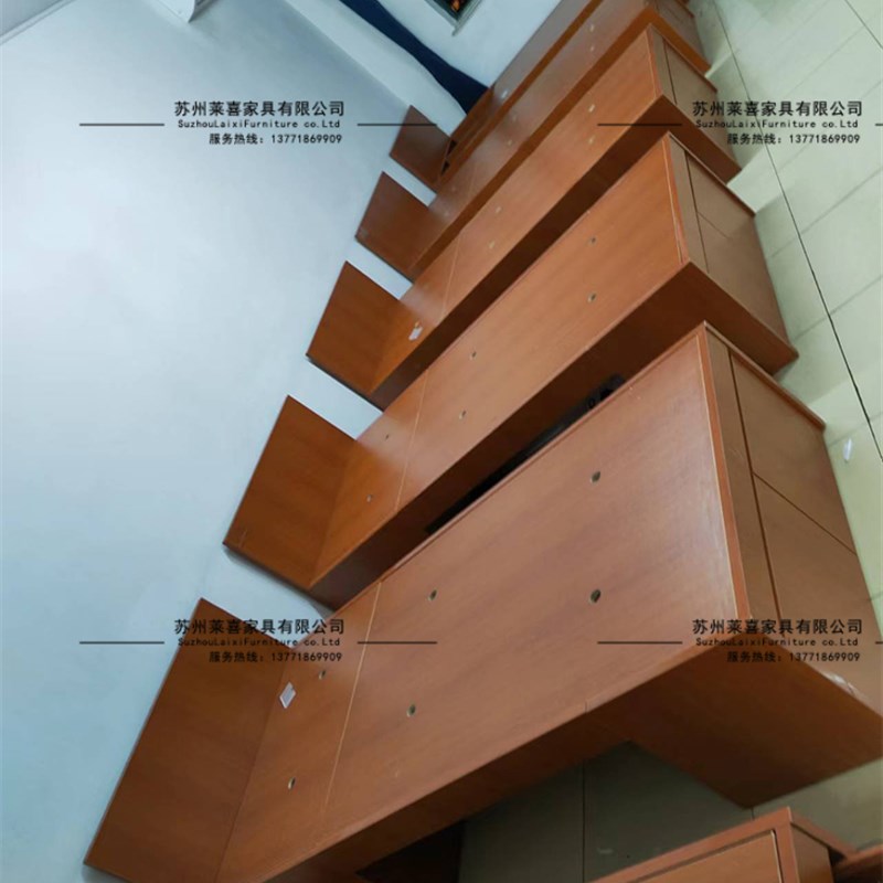 实木单人床双人接待休息室实木床带储物抽屉鞋架床苏州家具厂定制