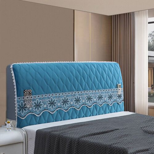 【2024新e款】床头罩套加高75厘米全包加厚套软包欧式弧形靠背防