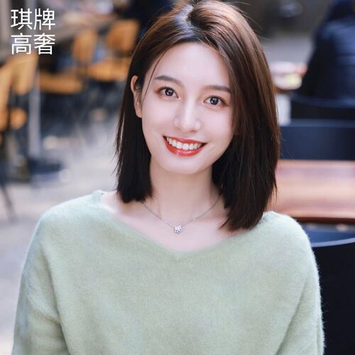 琪牌假发片女双递针辫zis发补发增发量头顶蓬松高颅顶遮白发全真