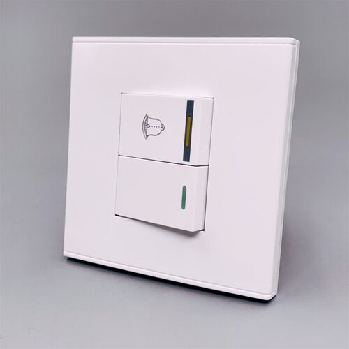 门铃加一开双控开关一开门铃一位一开单H开双控加自动复位按钮86