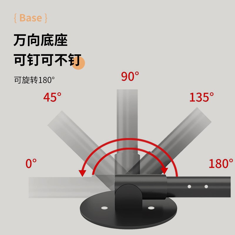 新款弧形轨道浴帘杆L伸缩杆免打孔卫生间挂帘杆浴室淋浴隔断帘杆u