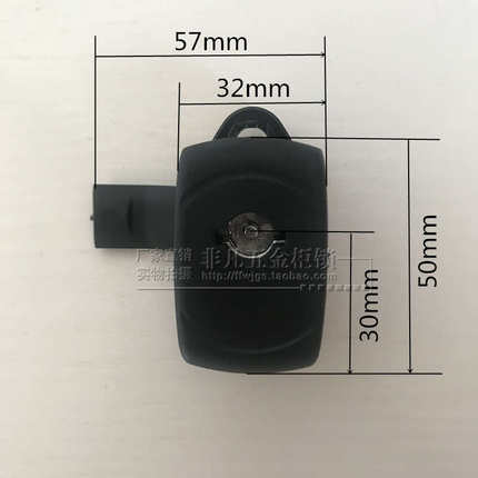 A772配电箱门锁 高低压开关柜锁 机F箱柜门锁 机械箱锁 特制塑胶