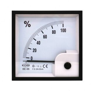 供应 指针式电表BE-96 DC4-20mA 0-100负载表 电流信号输入