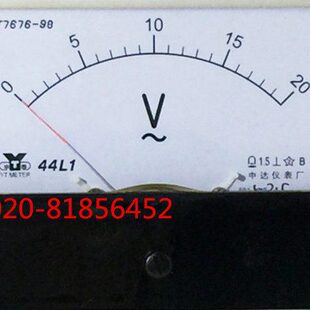 交流电压表44L1-20V 44L1-30V 44L1-50V 44L1-V 安装式电表 GB/T7