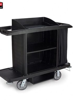 乐柏美Rubbermaid标准型客房服务推车 FG618900BLA