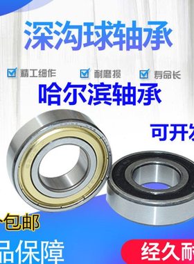 HRB哈尔滨深沟球轴承6011 6012 6013 6014 6015 6016-2Z/RZ/RS/ZZ