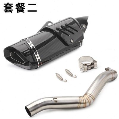 贝纳力大魔鬼502c改装排气管中段 502C改装SC蝎子排气管