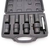 双头轮胎套筒牙螺丝取出器车轮套螺母拆卸滑筒粗牙KWN 细牙