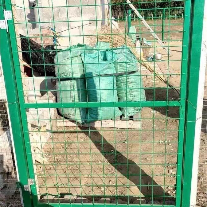 门护栏铁门单双开门围栏