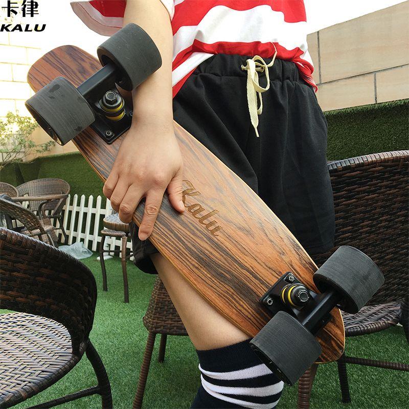 小滑板小鱼板成人代步初