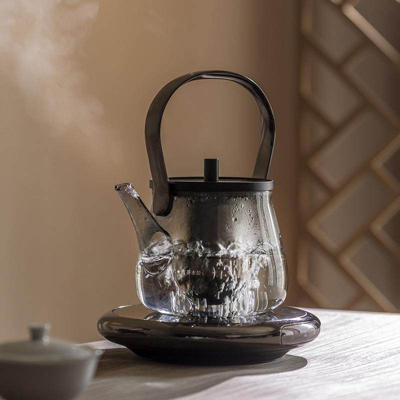 小坐Z8小DZI小薄炉电陶煮茶炉炉家用型迷银壶你玻璃壶烧水围炉煮