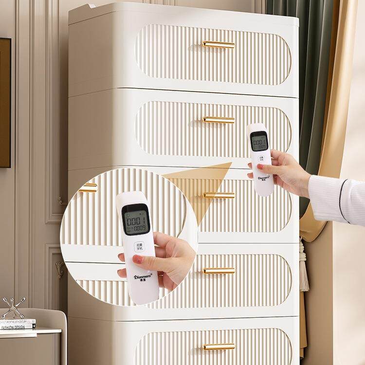 收纳箱抽屉式塑料盒衣多层储物柜家用置985物柜服收整纳柜衣物理