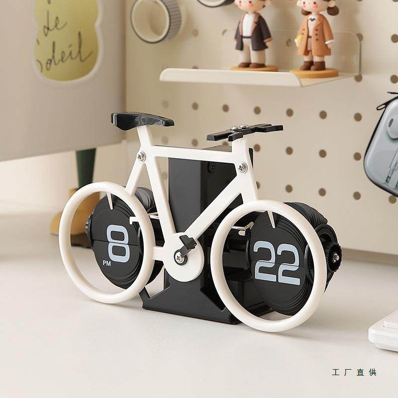 表意自动翻页时钟数复古机械桌面摆件表摆台F98HS889式字创科技感,家居饰品,台钟/闹钟,淘宝优惠券,粉丝福利购,淘宝优惠卷