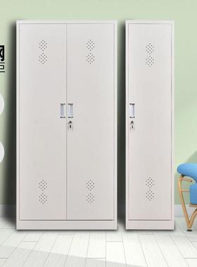 304QJG-A12清洁柜家用卫柜制单钢双门阳台生保杂洁物拖把卫生工具