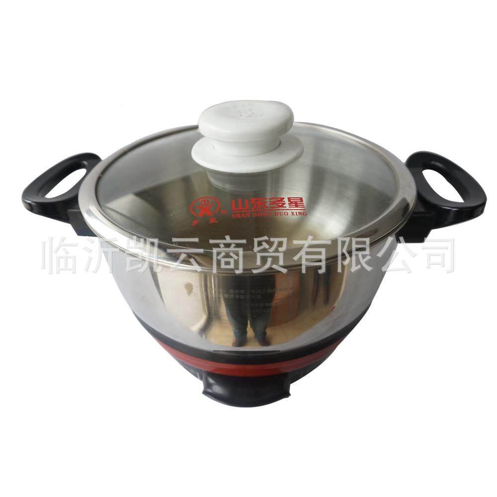 山蒸2东多星热锅多功能不锈钢4CM电电炒锅电24CM电热火锅电炖锅格