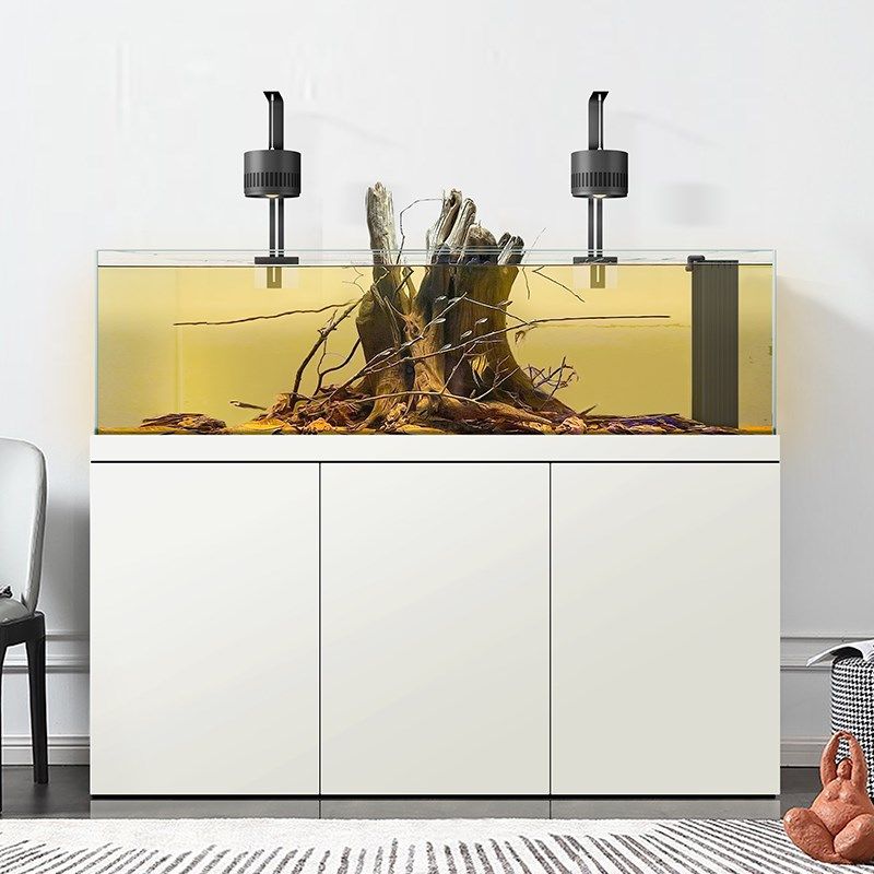 十七水族直角溢流兰寿泰狮缸原生溪流缸南美缸三湖慈鲷鱼缸水族箱