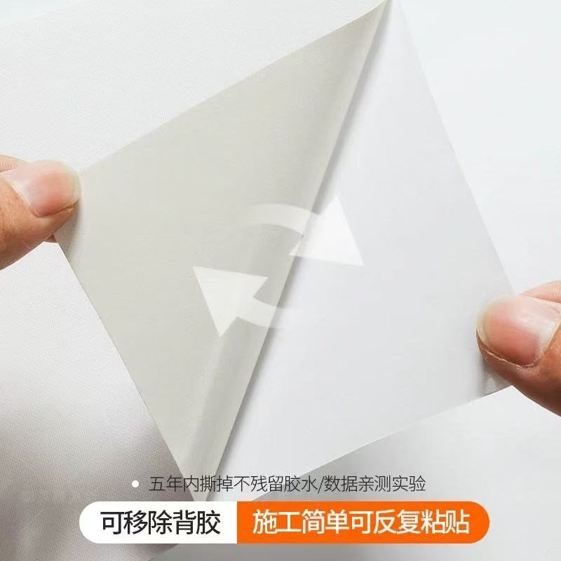 新中式推拉门贴纸衣柜翻新遮丑装饰画卧室房间布置墙纸自粘防水