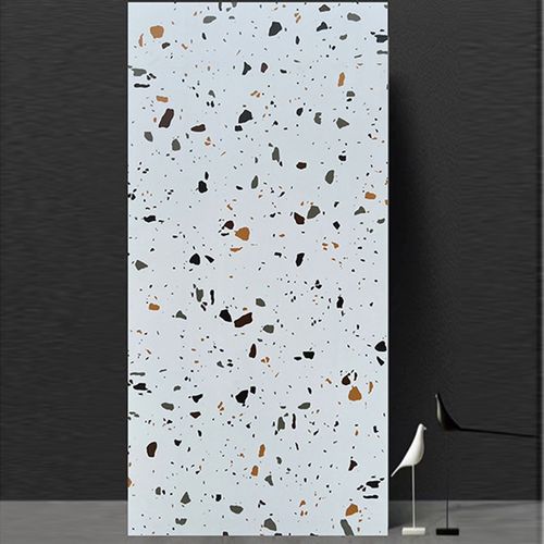 水磨石瓷砖750*1500哑光防滑地砖奶茶店咖啡店餐厅服装连锁店地板