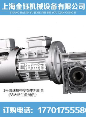 NMRV减速机带变频电机组合 减速机 涡轮蜗杆减速机 RV减速机