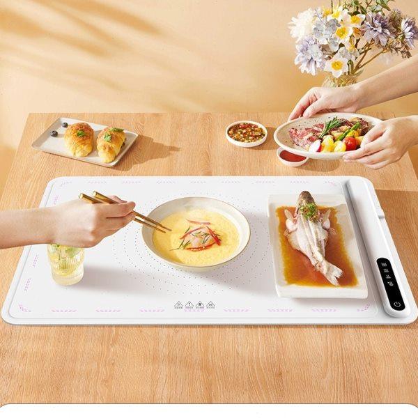 暖菜板柔性折叠热菜板饭菜家用智能保温恒温饭桌加热硅胶垫保温板,生活电器,保温碟/暖菜板/冷暖杯垫/暖桌垫,淘宝优惠券,粉丝福利购,淘宝优惠卷