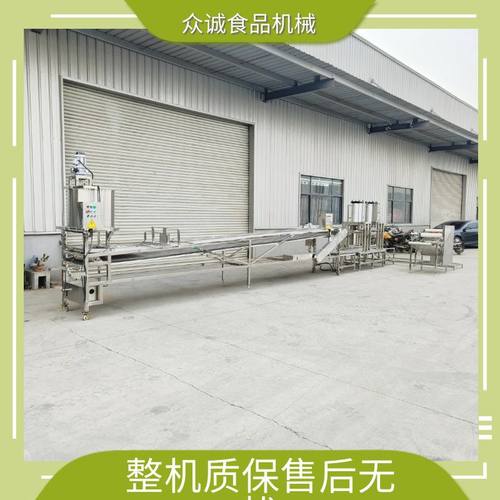 大型豆腐皮机包教技术 不锈钢豆腐皮生产线厚薄可调数控千张机