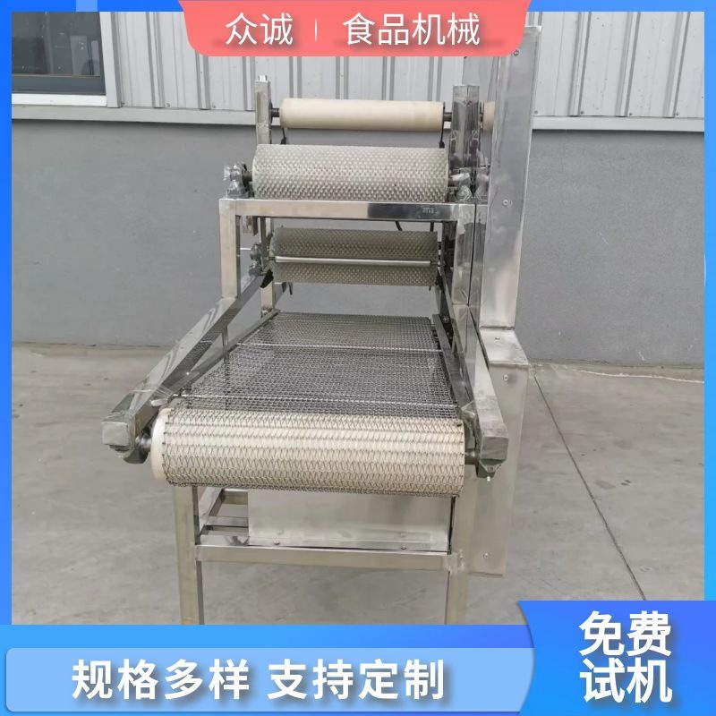 一整套做千张百叶的机器 家用小型豆腐皮机自动干豆腐机