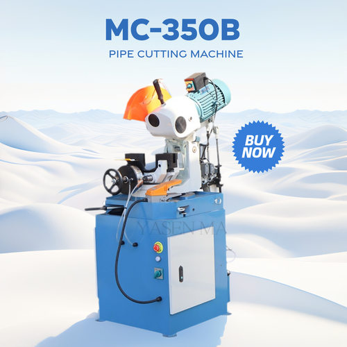 金属圆锯机mc350b铁管不锈钢管切割机锯片割管机315ac气动切管机