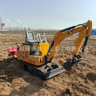 出口货源农用旋耕挖掘一体机 开荒松土履带旋耕机 农场小型挖沟机