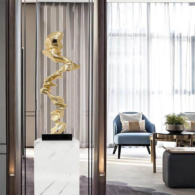 现代轻厅奢创意酒店大堂摆件会雕玄冉冉上升关抽象客电视柜所树脂,家居饰品,装饰摆件,淘宝优惠券,粉丝福利购,淘宝优惠卷