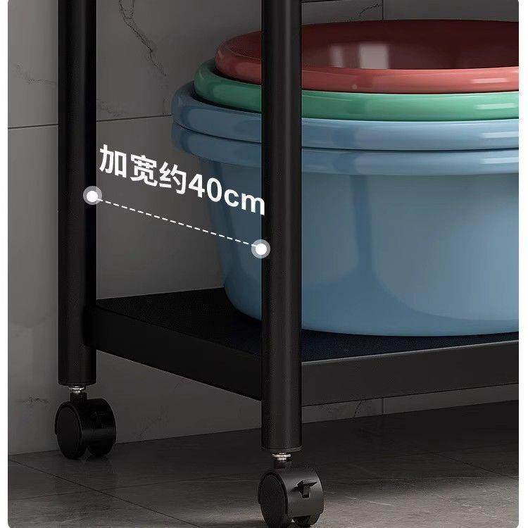 家用碳钢阳台洗衣机置物架旁夹缝洗NMWOGPQE衣边液生架子卫间调可