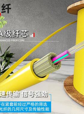 AHT定制室内光缆光纤线缆44芯6芯812芯芯GJF芯JV单模直埋2高速