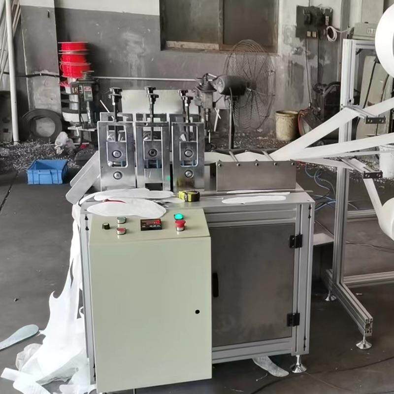 无纺布一性鞋无纺布靴垫卫机超声波生棉口罩次产打片成型生加工设