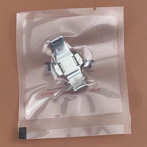 适用天梭钢表带蝴蝶扣185