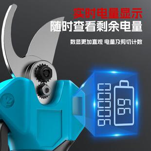 电动锂剪枝果树刀修剪PWT充电式剪树枝电剪刀园艺树枝电剪子剪枝